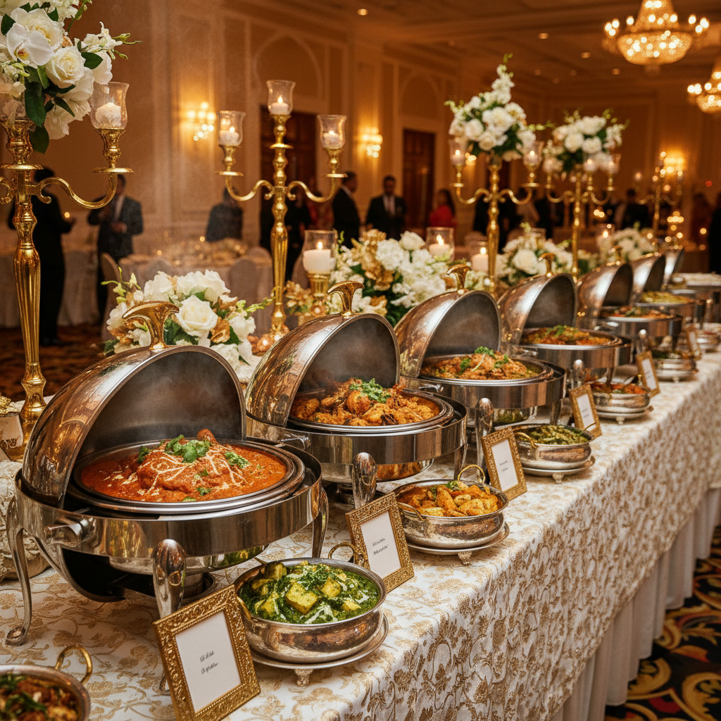 JM 5 Stars wedding banquet setup